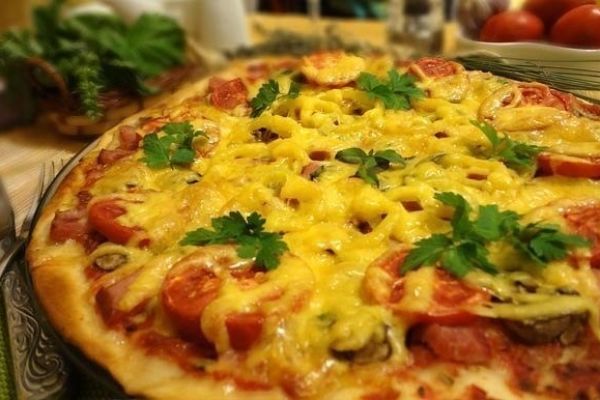 Рецепт тонкой итальянской пиццы