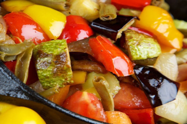 Низкоуглеводная  диета —  блюда  из  овощей