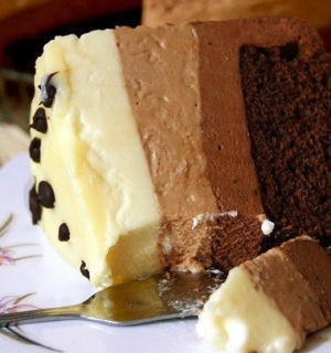 Торт «Три шоколада»