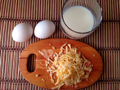 сыр яйца молоко