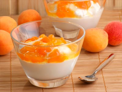 йогурт с абрикосом