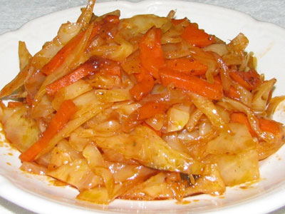 кольраби с морковью